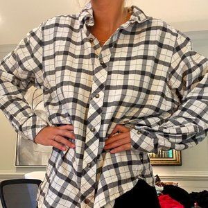 Oversized North Face Flannel